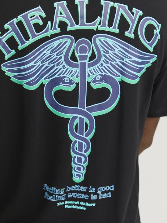 Immagine prodotto Jack & Jones T-shirt stampata con scollo rotondo (XS)