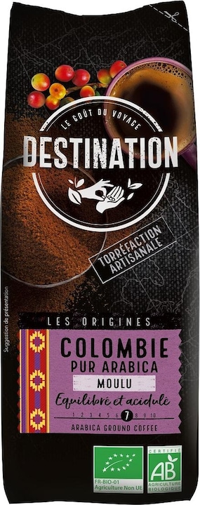 Image du produit Destination Grand Comptoir Colombie (Torréfaction moyenne, 250 g)