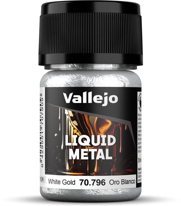 Produktbild Vallejo Liquid Gold - White Silver (70.796)