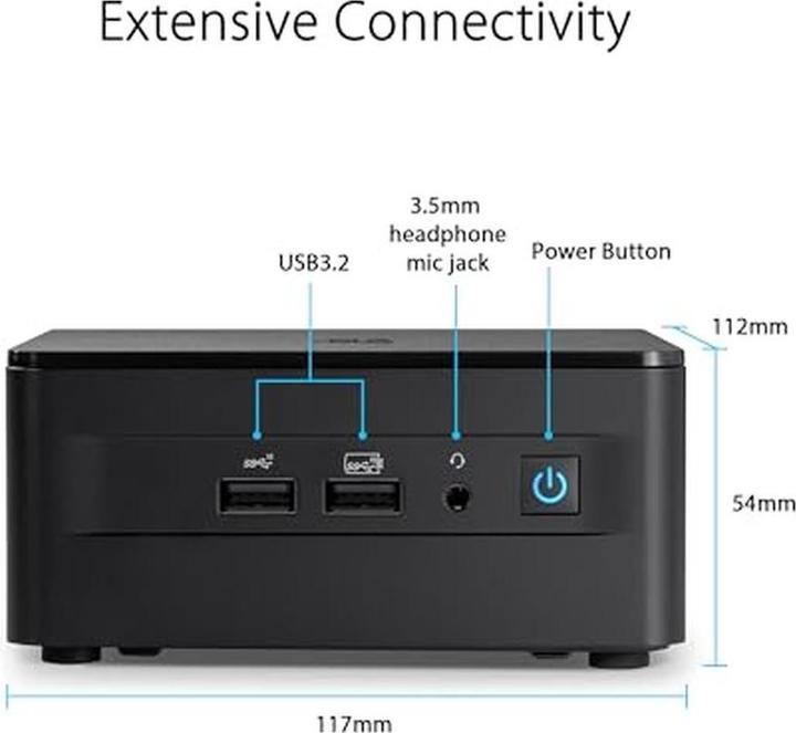 Produktbild ASUS RNUC13L3HV700002I BB i7-1370P (Intel Core i7-1370P)