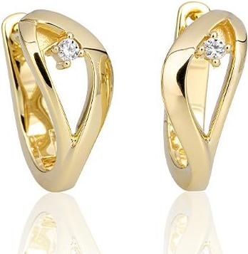 Image du produit Breuning BIJOUX DE L'OREILLE - BRILLE. 0,05 Ct. H/si (585, - Or)