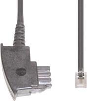 Produktbild E+P T 78/15 15m Schwarz Telefonkabel
