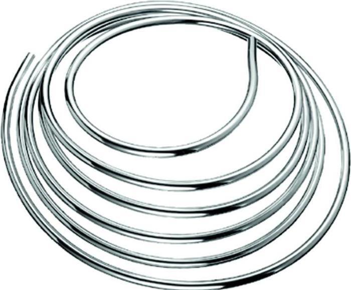 Actual product image Schell Copper tube flexible, 5 m ring, chrome d= 12mm
