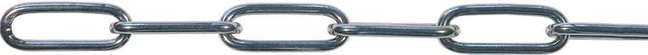 Actual product image Pösamo Welding chain Psamo 3 mm galvanised steel, form C, long link by the metre (60 m)