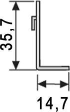 Actual product image Accuride Push-on angle