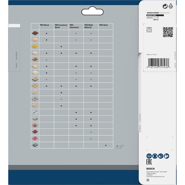 Produktbild Bosch Professional Zubehör PRO Multi Material Kreissägeblatt, 210 x 2,5 x 30 mm