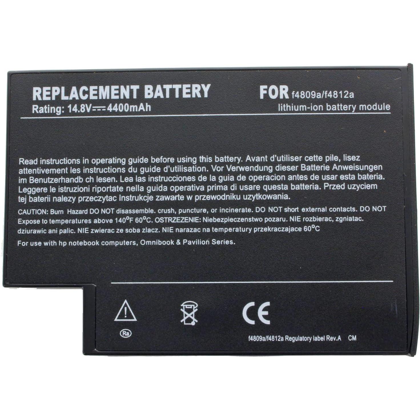 Thumbnail - Compaq Akku Presario 2100, 2130, 2500, NX9000 (6 Zellen, 4800 mAh), Notebook Akku