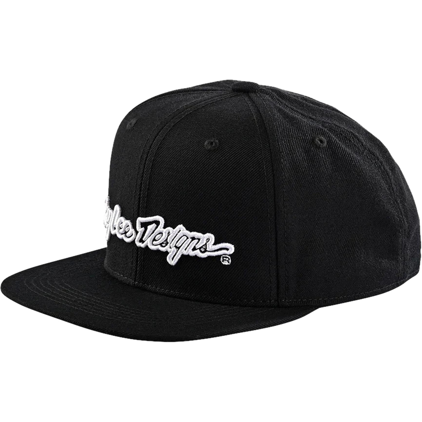 Thumbnail - Troy Lee Designs, Unisex, Cap, Signature, Schwarz, (One Size)