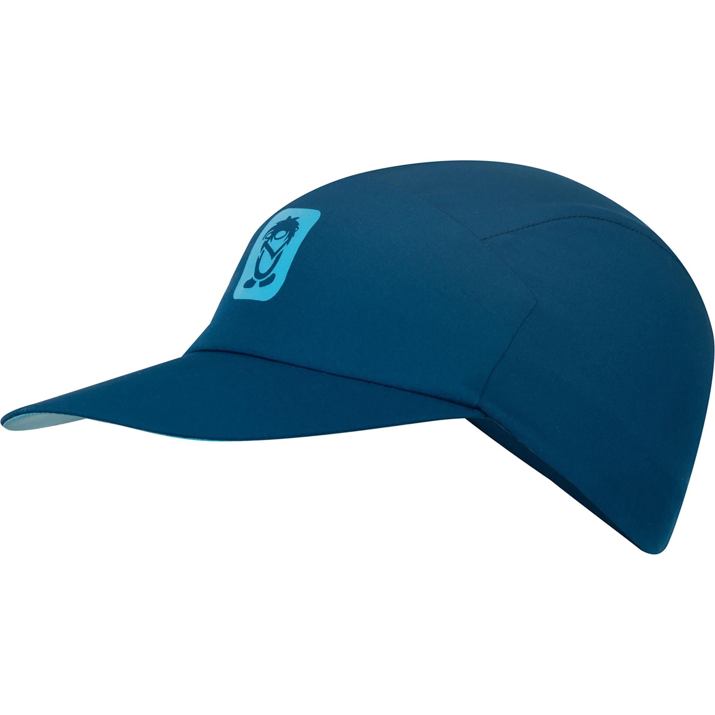 Trollkids, Unisex, Cap, Kid's Microfaser Cap, Blau, (52, 54, 56)