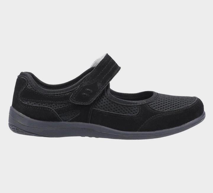 Image du produit Fleet & Foster Chaussures Morgan en daim à fermeture velcro (37)