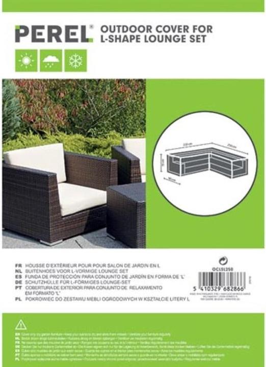 Produktbild Garden Lights Schutzhülle für L-förmiges Lounge-Set - 250 cm