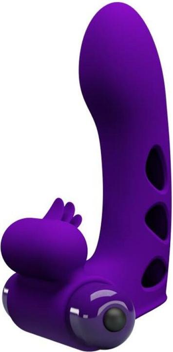 most popular womens sex toy PleaseMe® 2IN1 Finger Sleeve G Spot Massager For Men/Women