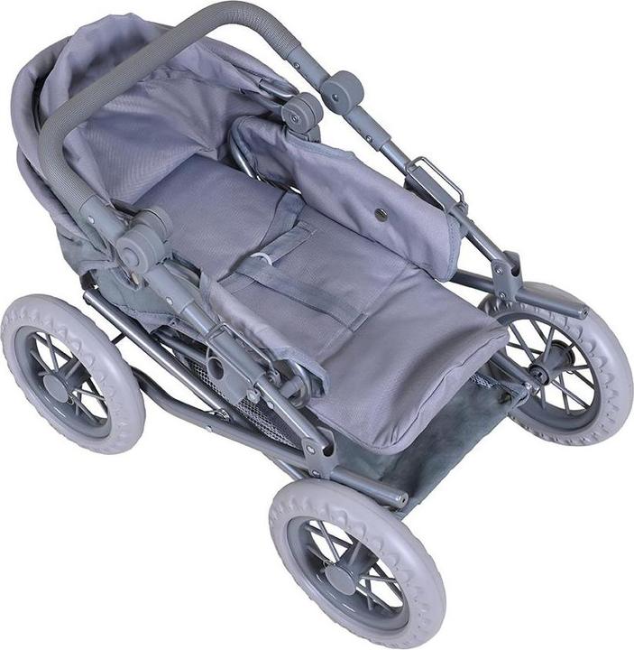 Image du produit Knorrtoys Puppenwagen Ruby - "star grey pink"