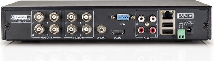 Produktbild Conceptronic C8CHCCTVKITD 8-Channel AHD CCTV Surveillance Kit (1280 x 720 Pixels)