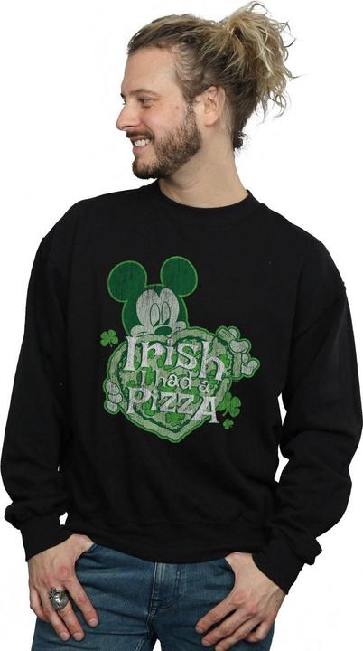 Image du produit Disney - Sweat MICKEY MOUSE SHAMROCK PIZZA - Homme (L)
