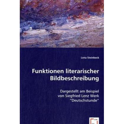 Funktionen literarischer Bildbeschreibung, Fachbücher