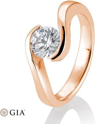 Immagine prodotto Breuning Anello con oscillazione 0,80-1,50 ct. (54, 585/14 K Oro)