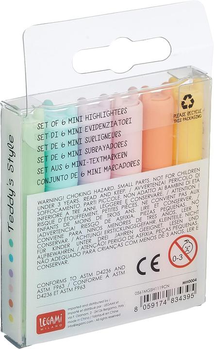 Produktbild Legami Teddys (6x)