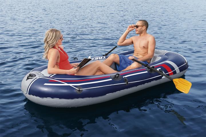Immagine prodotto Bestway Set di gommoni Hydro-Force™ Treck X2 255 x 127 x 36 cm (255 cm, 3 pers.)