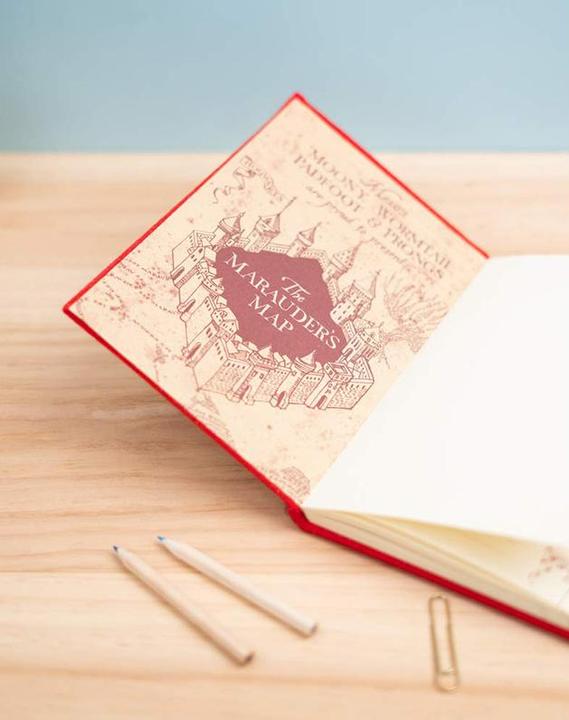 Produktbild Pyramid HARRY POTTER - Notebook A5 - Marauders Map 'Sequin Flip' (A5, Speziallineatur, Harter Einband)