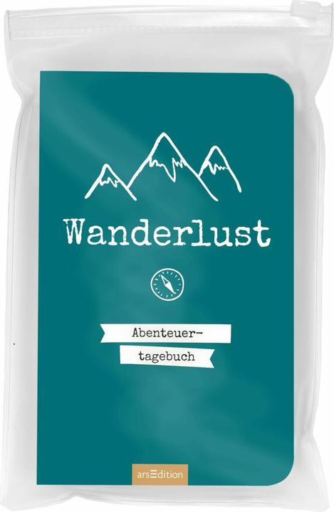Produktbild Tagebuch Abenteuer Wanderlust (Blanko, Harter Einband)