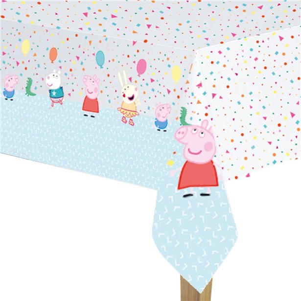 Actual product image Amscan Peppa Pig birthday tablecloth (1 x 18 x 30 cm)