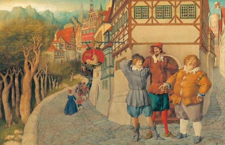 Produktbild Das Märchen vom Einhorn (Deutsch, Gennadij Spirin, Otfried Preussler, 2010)