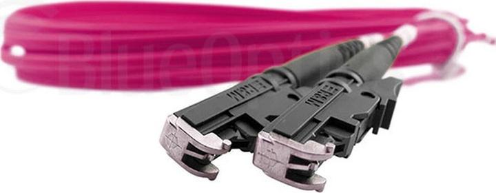 Actual product image BlueOptics Duplex fibre optic patch cable E2000-E2000 multimode OM4 2 metres (UTP, CAT6, 2 m)