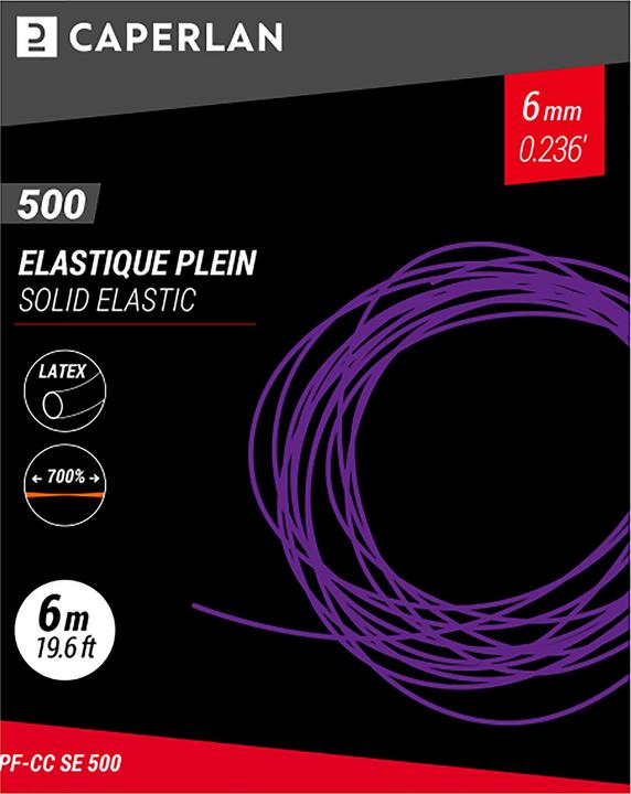 Image du produit Caperlan Bande d'entraînement en latex 6 mm 6 m