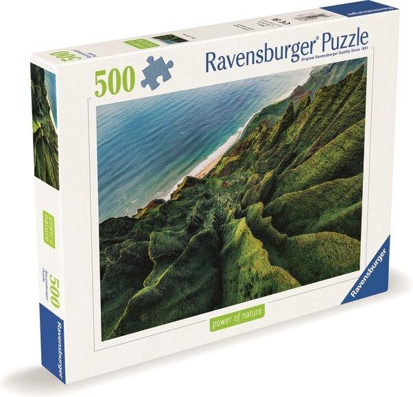 Ravensburger - Puzzle 500 Pezzi: Pavone, Puzzle Adulti e Bambini +14