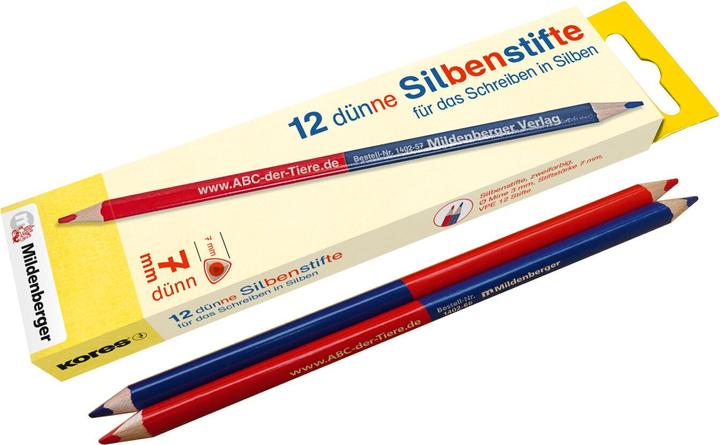 Produktbild KORES Deutschland GmbH:12 dünne Silbens (12x)