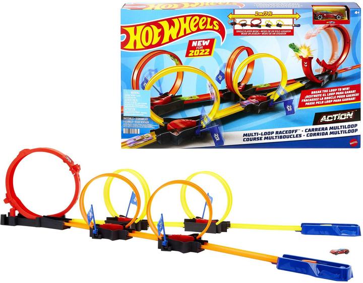 Actual product image Hot Wheels Multi-Loop Race Off