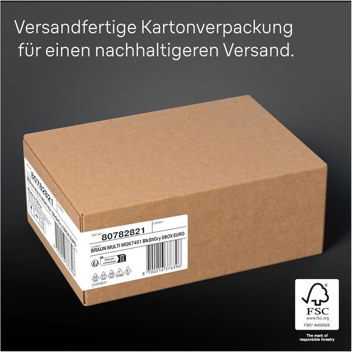 Actual product image Braun 17-in-1 All-in-One