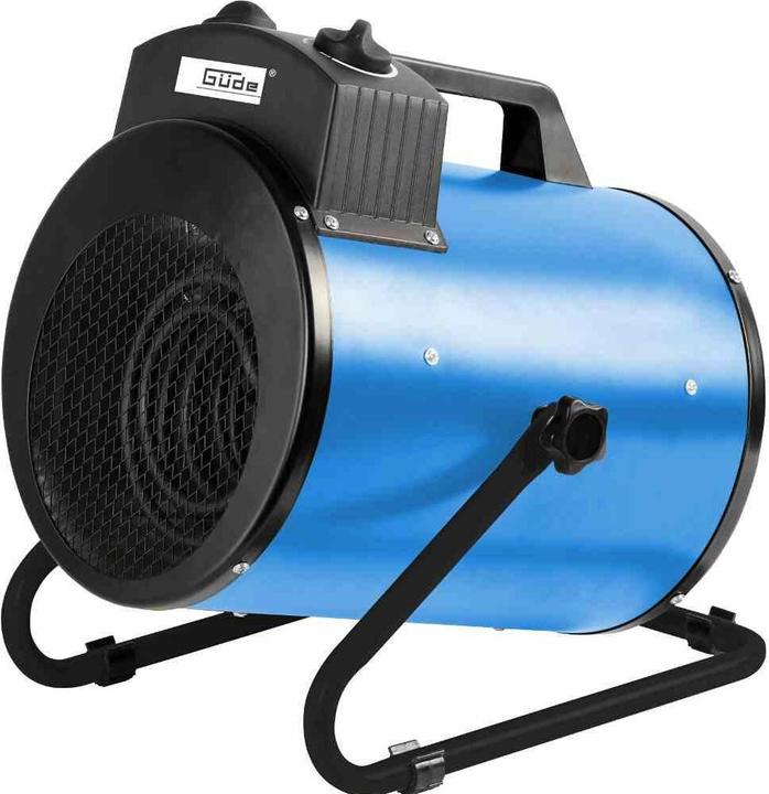 Actual product image Güde Electric heater 5 kW / 400 V high voltage with thermostat & overheating protection (5000 W)