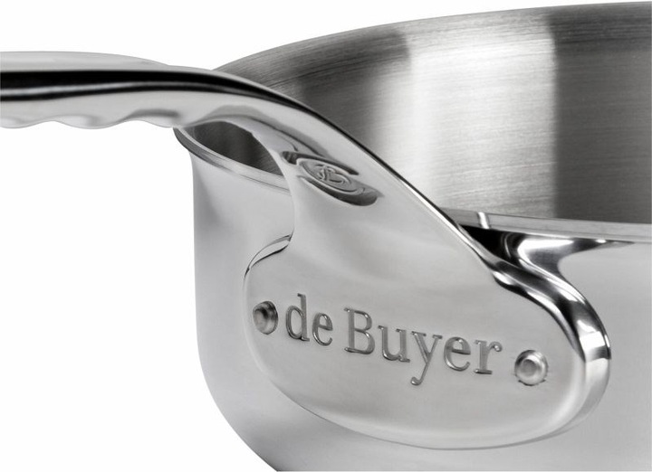 Image du produit de Buyer Casserole Affinity avec couvercle à induction (20 cm, Casserole, Acier inoxydable)