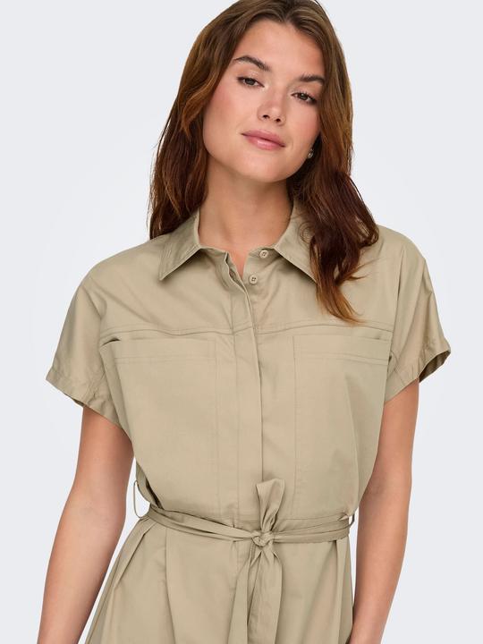 Image du produit Only ONLTANNY Langes Kleid Hemdblusenkleid (L)