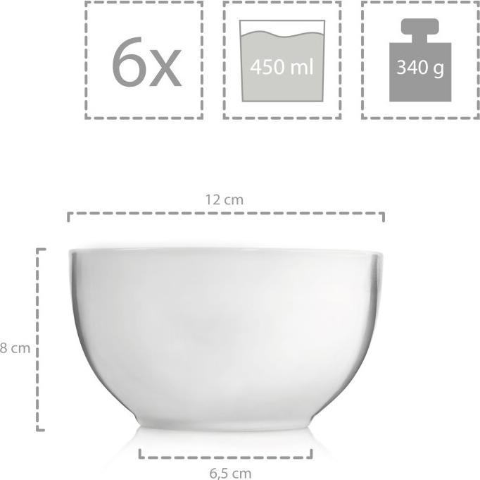 Image du produit Sänger Geschirr Dessertschalen Sunfort (0.40 l, 6 x)