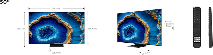 Actual product image TCL 50C805 (50", LED, 4K, 2023)