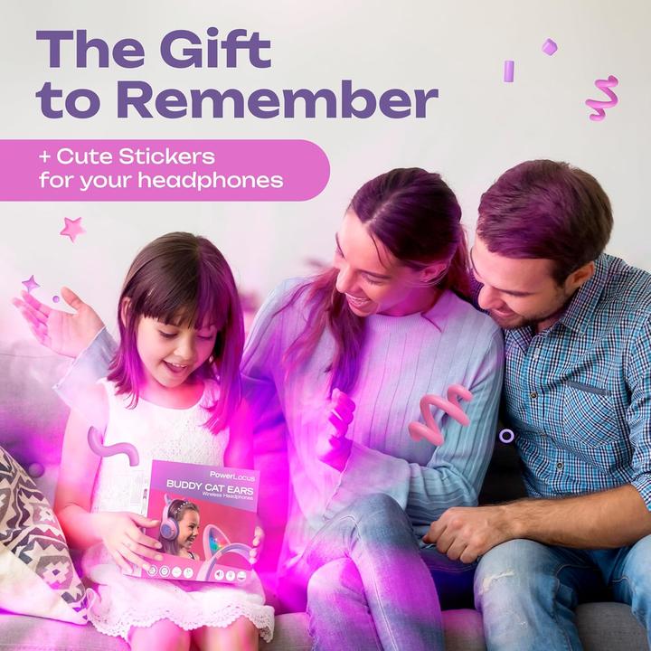 Produktbild PowerLocus Bobo Bluetooth-Kopfhörer für Kinder