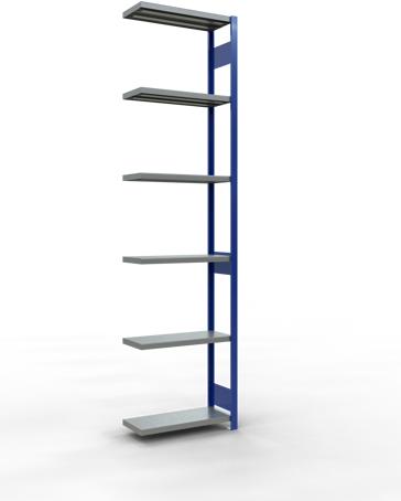 Actual product image Schulte Lagertechnik MULTIplus250 boltless add-on bay system with length bolts