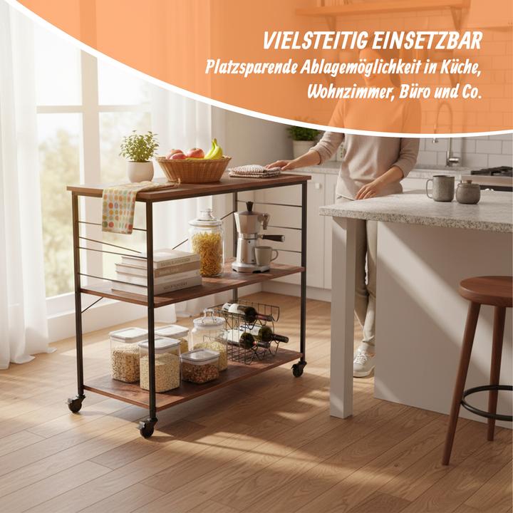 Produktbild Relaxdays Küchenrollwagen