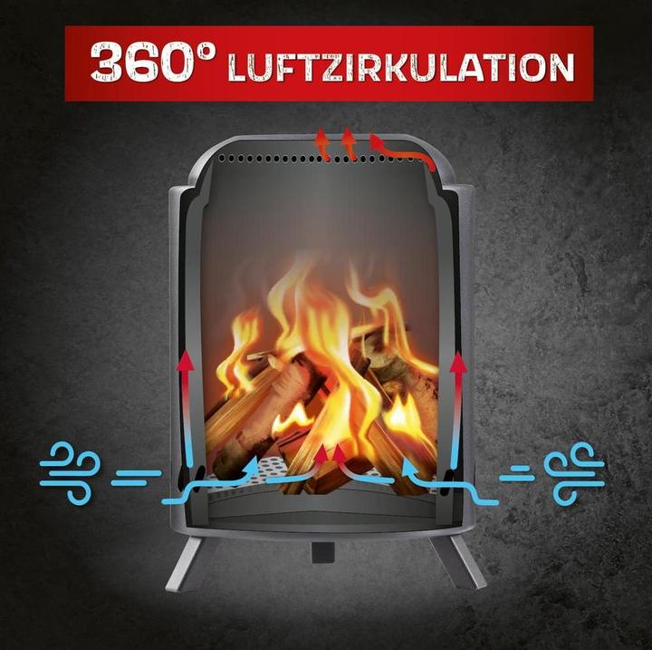 Actual product image Landmann Rauchfreie Feuerschale für Garten & Camping (18 cm)