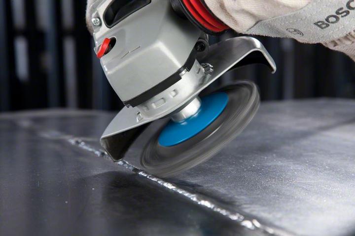 Actual product image Bosch Professional Zubehör PRO Metal heavy tapered brush, 115 x 0.5 mm, thread (plaited)