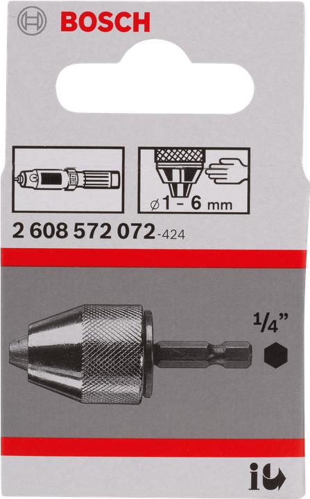Produktbild Bosch Professional Zubehör Schnellspannbohrfutter bis zu 6 mm