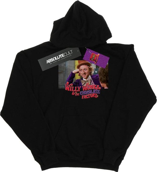 Immagine prodotto Willy Wonka & the Chocolate Factory Condescending Wonka Felpa con Cappuccio Ragazzi (128)