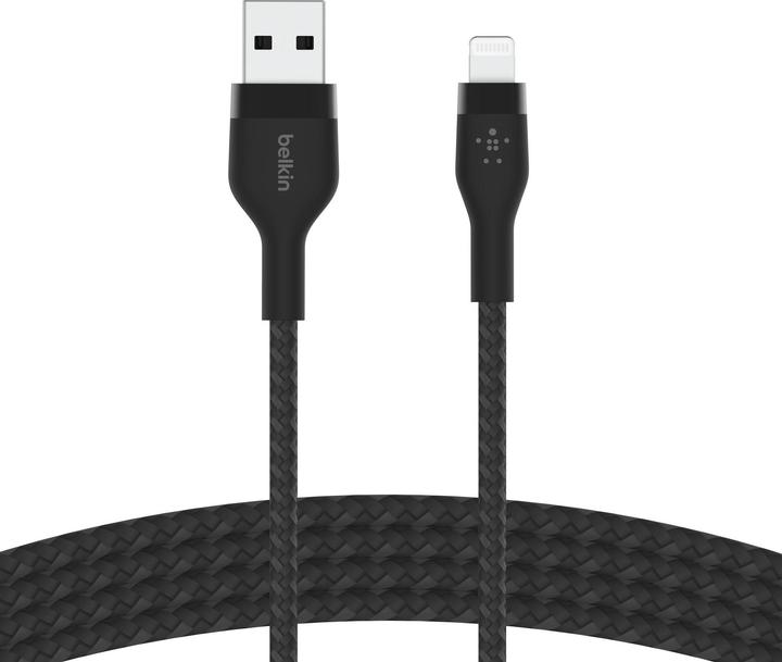 Actual product image Belkin USB charging cable Boost Charge Pro Flex USB A - Lightning 3 m (3 m)