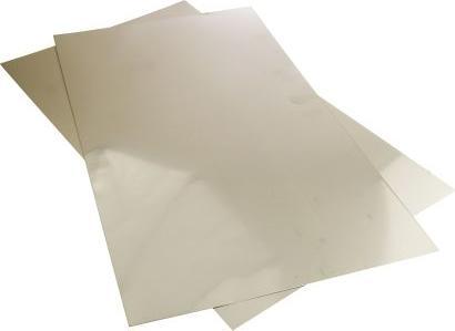 Actual product image RS PRO Panel stainless steel A2 500x300x0,5mm (500 mm, 300 mm, 0.50 mm)