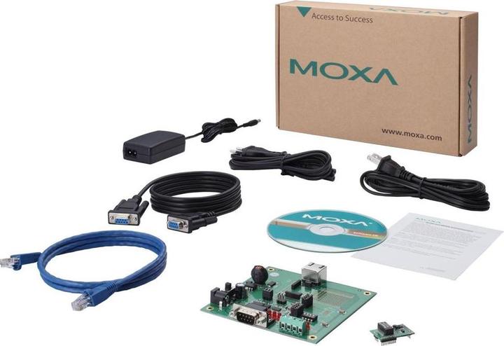 Image du produit Moxa MIINEPORT E2-H - Serveur d'appareils embarqué pour appareils TTL, module drop-in, 10100M sans
