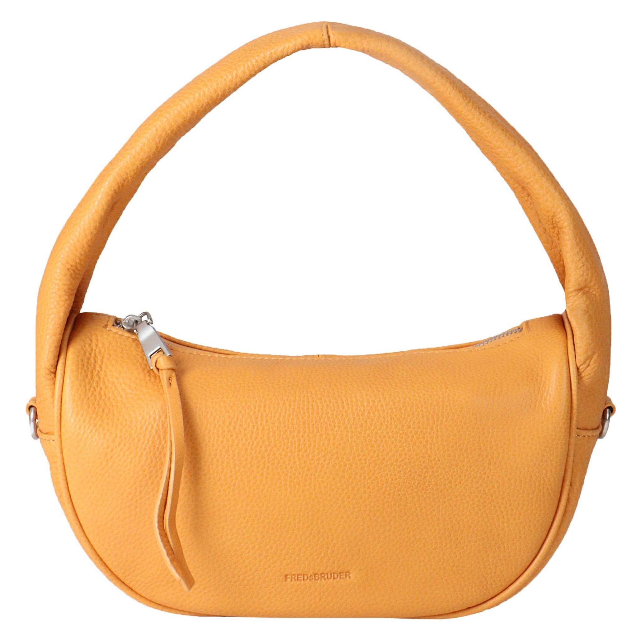 FredsBruder, Handtasche, Bobonia Schultertasche Leder 28 Cm, Grün