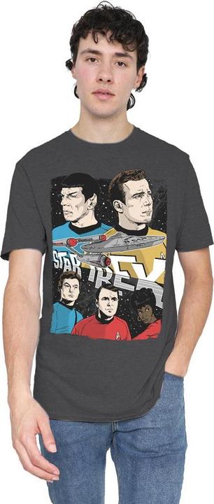 Actual product image Unisex Adult Illustrated Crew T-Shirt (XXL)